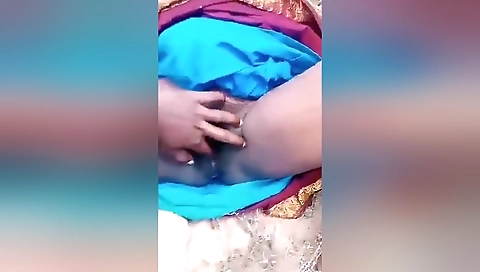 Today Exclusive- Village Randi Out Door Pussy Fingerring