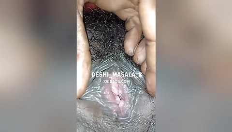 Horny Indian Wifes Hairy Wet Pussy Fuck Up Creampied By Step brother In Law