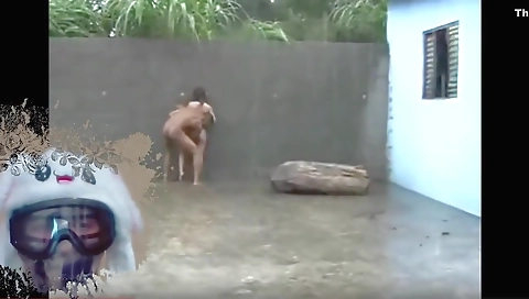 Fuck In The Rain In Public Hardcore Indian Cunnilingus 1