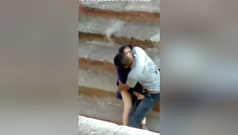 Today Exclusive- Lover Outdoor Romance And Pussy Licking