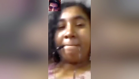 Today Exclusive- Bangla Magi Showing Her Pussy On Video Call