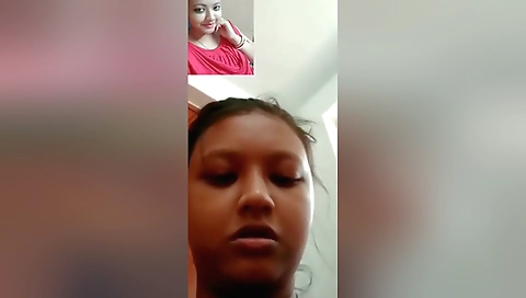 Today Exclusive- Assame Cheating Boudi Fingering On Video Call 2