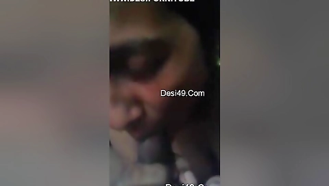 Today Exclusive- Desi Bhabhi Blowjob