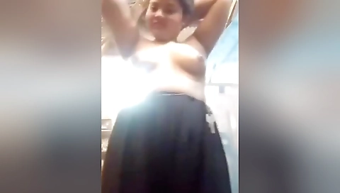 Cute Desi Girl Showing Her Boobs And Pussy On Video Call 2