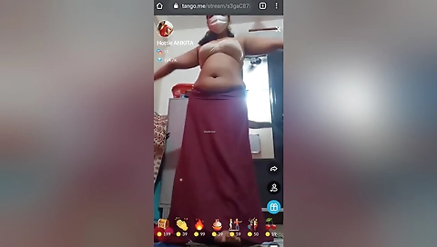 Hottie Ankita Shows Boobs And Fingering On Tango Show