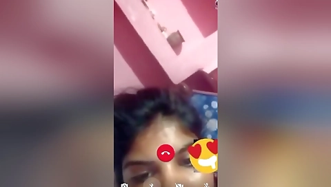 Today Exclusive- Telugu Bhabhi Showing Her Boobs On Video Call