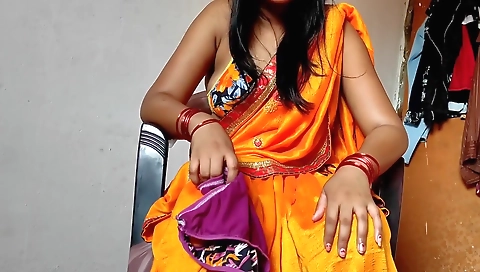 Hot Step mommy - Indian Hindi Step mom Catches Step son Smelling Panties Pov (hindi Clear Voice)