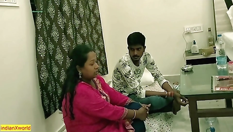 Compromise Sex With Manager!! Hardcore Sex With New Kamwali Bhabhi!!