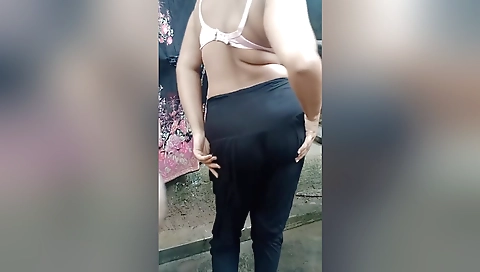 Hot Sexy Indian Girl Is Bathing In The Bathroom And Showing Her Cute Nude Body And Boos. Shower Scene Of A Erotic Horny