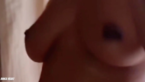 Daring Wife Stripping Naked In Front Of A Hotel Window Facing A Car Park