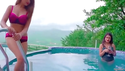 Super Excited Girls Fucked At Pool