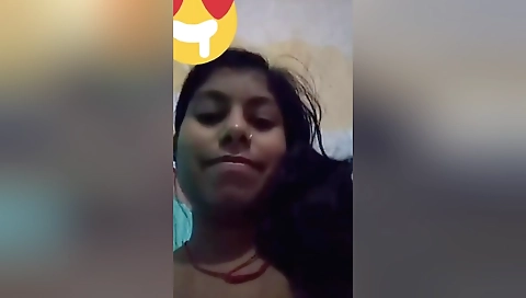 Today Exclusive- Village Girl Showing Her Pussy