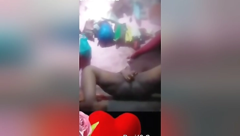 Horny Desi Bhabhi Shows Her Boobs And Masturbating 2