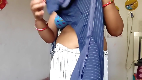 Indian Bhabhi Desi Boobs Big Ass Hindi Clear Voice