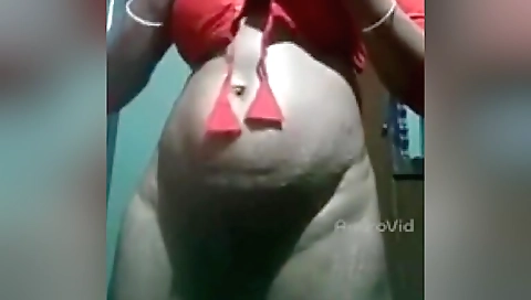 Desi Sexy Girl Taking Off Saree Blouse Showing Big Tits And Having Sex Alone