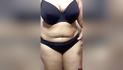 Step brother’s Wife Changing Dress With Tamil Actress