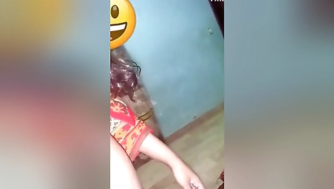Sexy Desi Wife Boobs Pressing And Fucked In Doggy Style