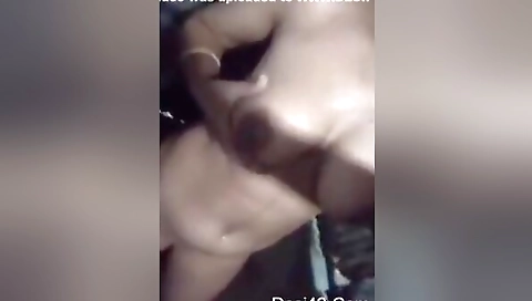 Today Exclusive-cute Desi Girl Record Her Nude Selfie
