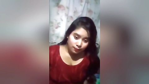 Today Exclusive- Horny Village Girl Shows Her Big Boobs And Pussy 2