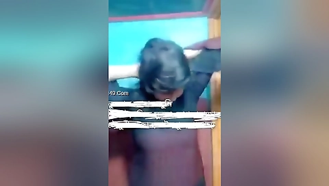 Today Exclusive- Cute Bangla Girl Shows Her Big Boobs