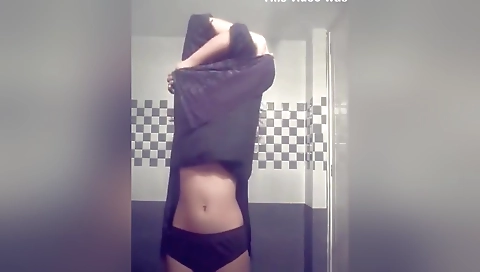Today Exclusive- Cute Desi Girl Strip Her Cloths And Shows Her Boobs 2