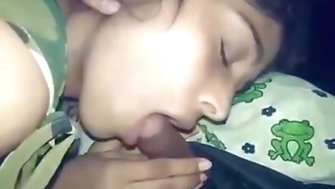 Horny Indian Gf Giving Blowjob To Bf