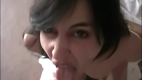 Shy Skinny Little Tits Girl Agrees To Suck Cock On Video In A Hotel Room