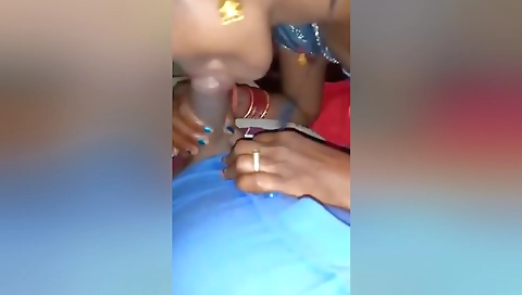 Today Exclusive- Desi Bhabhi Handjob And Blowjob 2