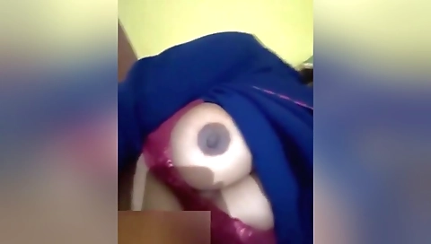 Today Exclusive- Sexy Boudi Showing Her Boobs And Pussy