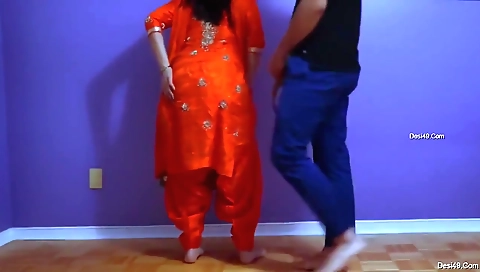 Today Exclusive- Punjabi Wife Blowjob And Fucked