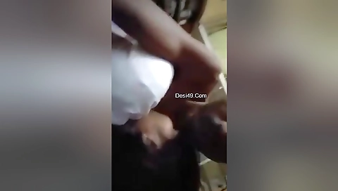 Today Exclusive- Hot Desi Couple Romance And Fucked 2