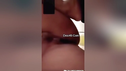 Today Exclusive- Cute Nepali Girl Showing Her Wet Pussy
