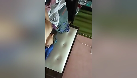 Today Exclusive- Sexy Desi Girl Boobs And Pussy Record By Lover