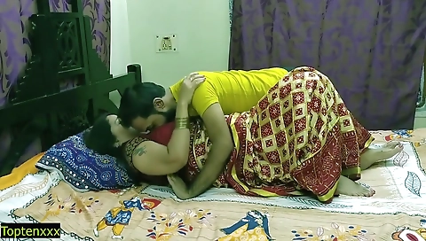 Indian Xxx Sexy Milf Aunty Secret Sex With Step son In Law!