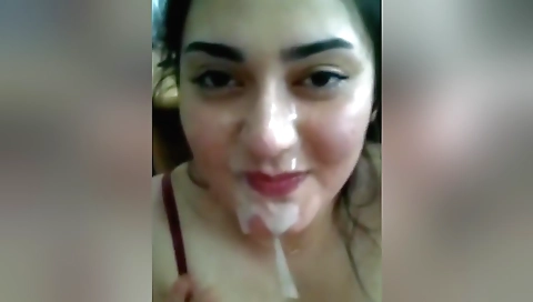 Indian Desi Bhabhi Beautiful Dever Cum In Facial Hot Fever Affairs Stepdesifamilyy With Renu