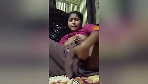 Today Exclusive -cute Indian Girl Fingering 1