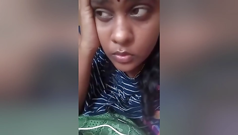 Today Exclusive-sexy Tamil Bhabhi Shows Her Boobs And Pussy 3