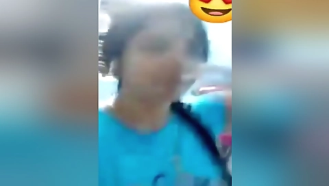 Today Exclusive- Desi Telugu Girl Shows Her Boobs