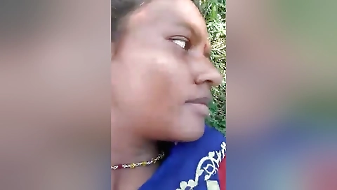 Today Exclusive-village Bhabhi Outdoor Fucking With Lover