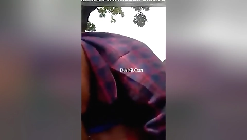 Today Exclusive-village Bhabhi Outdoor Fucking With Lover