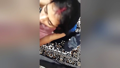 Today Exclusive- Desi Village Wife Blowjob And Fucked