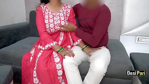 Desi Pari - Randi Step Sister Surprise Fucking With Clear Hindi Voice
