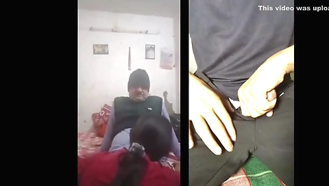 Stepaunty Self Record Sex Video Porn Reaction // Punjabi Couple Punjabi Language Hindi Audio