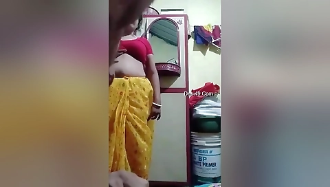 Today Exclusive-desi Boudi Blowjob And Fucked 1