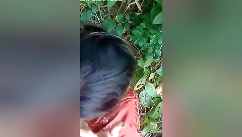 Today Exclusive- Desi Boudi Sucking Dick