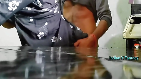 Kamwali Bhabhi Fucked In Kitchen Doggy Position