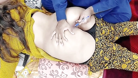 Xxx Desi Stepdaughter Punished By Stepdaddy, She Is Failed In Her College Exams With Clear Hindi Audio