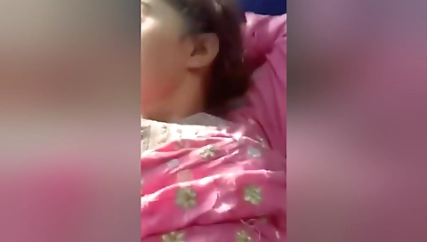 Today Exclusive- Cute Desi Village Girl Showing Her Pussy