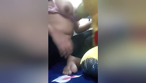 Girl Masturbating