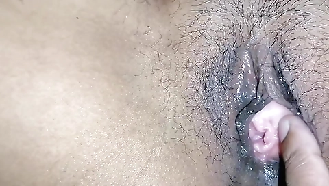 Big Naturals In Naughty Blonde Whore Slides A Toy Inside Her Twat While On Top Of Pool Table